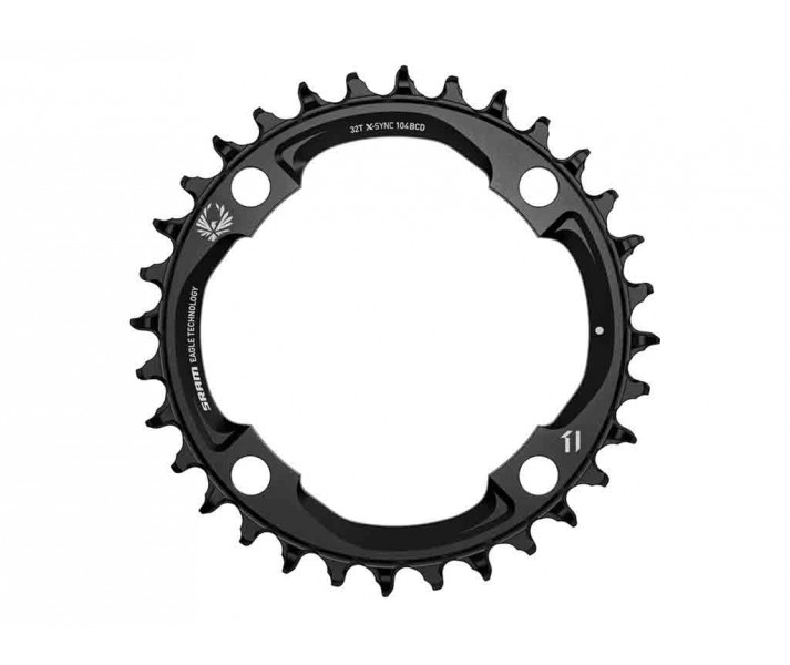 Plato Sram XX1 Eagle X-SYNC 12V 32D 104 BCD Negro