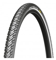 Cubierta Michelin 26X1.85 Protek Cross Max Flanco Reflectante