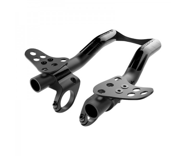 Extensiones Deda Aerobar Superzero Clip-On Aluminio 200mm Negro