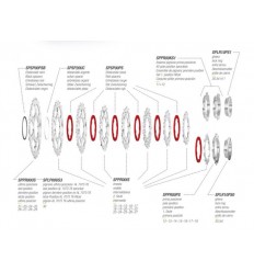 Cassette Miche Primato 10v Shimano Acero Plata