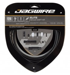 Kit Cables/Fundas Cambio Jagwire Elite Sram/Shimano Negro