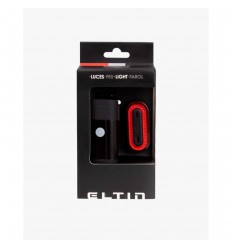 Pack Luz Bicicleta Delantera Y Trasera Eltin Focus 400+40Lm