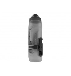 Bidón Fidlock TWIST 800 ml Transparente / Negro + Conector