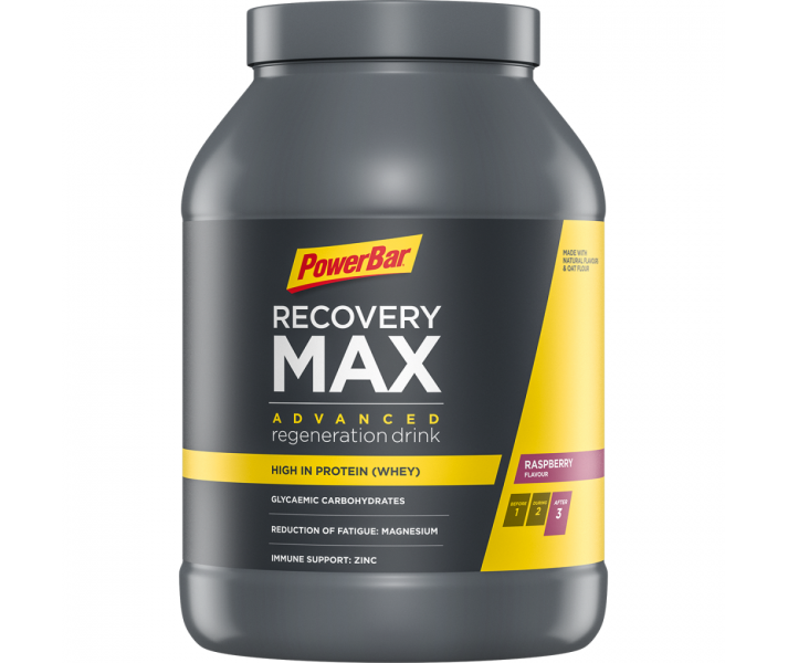 Bote PowerBar Recovery Max Frambuesa 1.144gr