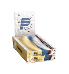 Caja Barritas PowerBar ProteinPlus 30% Vainilla Caramelo Crisp 15 ud * 55 gr