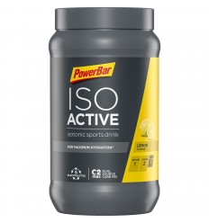 Caja Bebida Isotónica PowerBar IsoActive Limón 6x600 gr