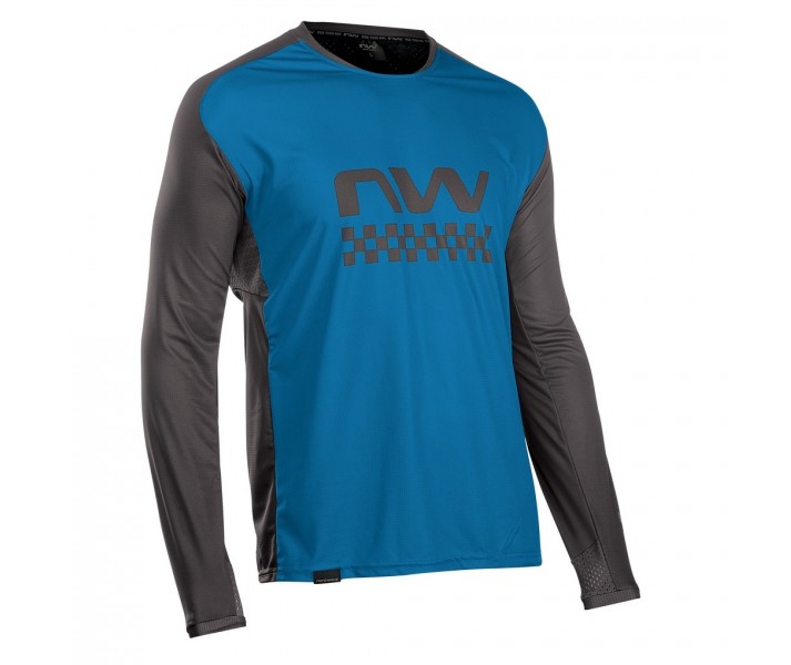 Maillot Northwave M/L Edge Azul-Negro