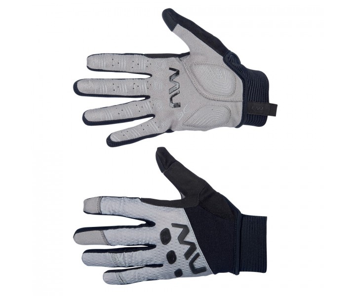 Guante Largo Northwave Spider Gris-Negro