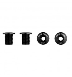 Tornillos Plato WOLF TOOTH 10 mm Negro 4 unidades