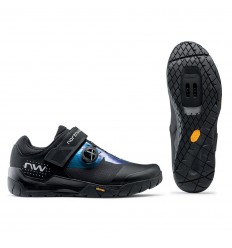 Zapatillas Northwave Overland Plus Freedom Negro-Iridescent