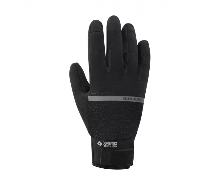 Guantes Shimano Infinium Aislados Negro