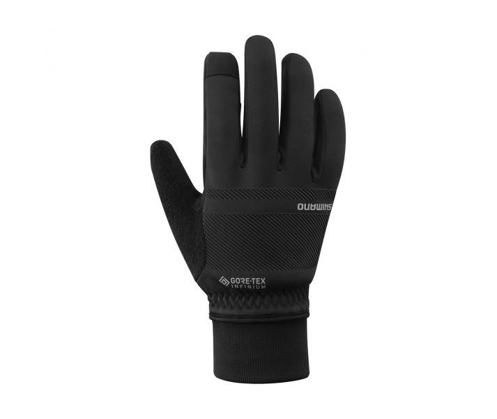 Guantes Shimano Infinium Aislados Negro