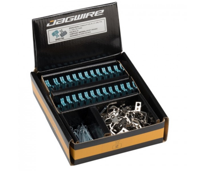 Pastillas Freno Jagwire Shimano Saint 25 pares Orgánicas