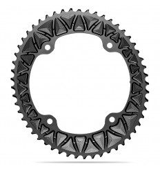 Plato Ovalado Absolute Black 4x112BCD 53D Campagnolo Negro