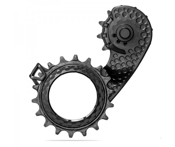 Jaula Cambio Absolute Black Hollowcage Sram AXS Carbono Negro