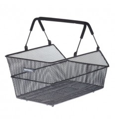 Cesta trasera Basil Cento Multi-System Extraible Negro