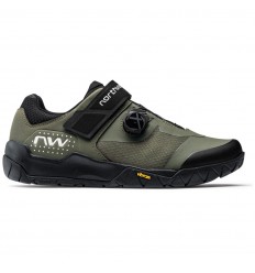 Zapatillas Northwave Overland Plus Verde Oscuro