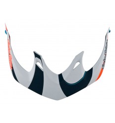 Recambio Troy Lee Designs Visera Casco A1 Blanco/Azul Marino