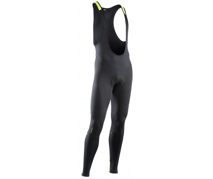 Culote Largo Tirantes Northwave Ms Fast Polar Negro-Amarillo Flu