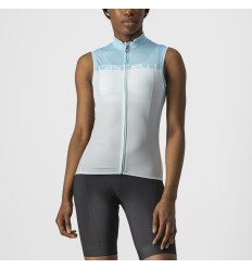 Maillot Castelli Velocissima Tirantes Mujer Azul Agua Claro/Azul Cielo