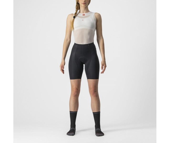 Short Castelli Free Aero Race Mujer Negro