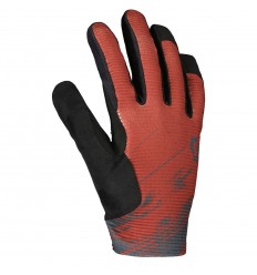 Guantes Scott Ridance Lf Tuscan Rojo / Gris Oscuro