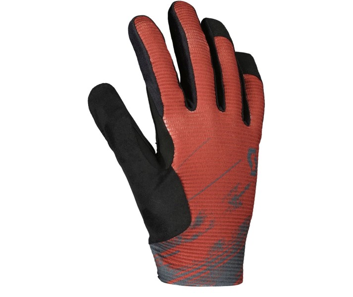 Guantes Scott Ridance Lf Tuscan Rojo / Gris Oscuro