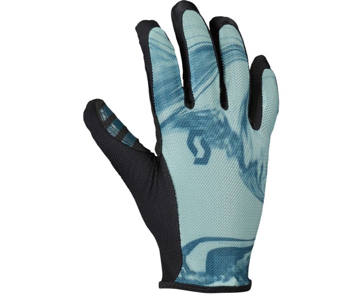 Guantes Scott Traction Contessa Sign. Lf Verde Menta / Azul