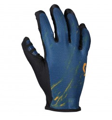 Guantes Scott Traction Lf Azul / Naranja