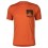 Maillot Scott Ms Gravel 20 Ss Naranja / Gris Oscuro