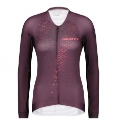 Maillot Scott Mujer Rc Pro Ls Violeta Negro / Rosa