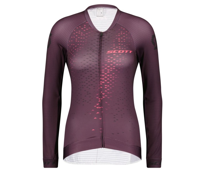 Maillot Scott Mujer Rc Pro Ls Violeta Negro / Rosa