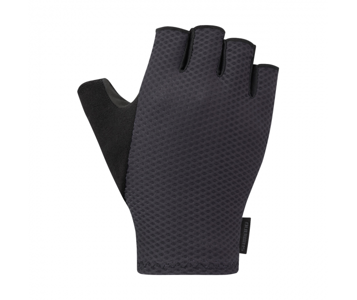 Guantes Cortos Shimano Gravel Gris Carbón