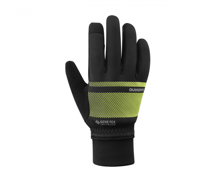 Guantes Shimano Infinium Primaloft Amarillo Fluor