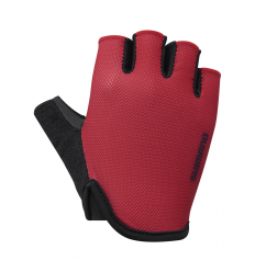 Guantes Cortos Shimano Airway Junior Rojo