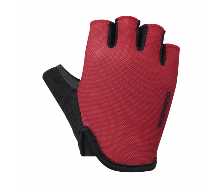 Guantes Cortos Shimano Airway Junior Rojo