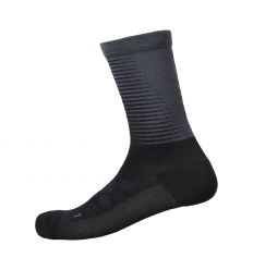 Calcetines Altos Shimano S-Phyre Merino Negro/Gris