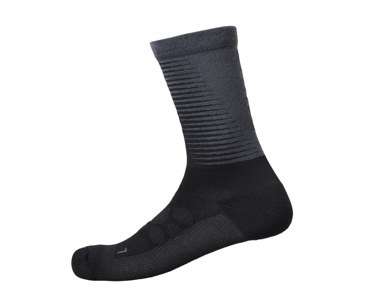 Calcetines Altos Shimano S-Phyre Merino Negro/Gris