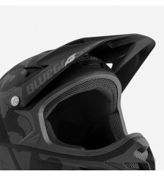 Visera Casco Bluegrass Intox Negro Camuflaje Mate