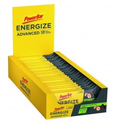 Caja Barritas PowerBar Energize Advanced Choco Avellana 15 ud * 55 gr