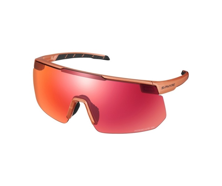 Gafas Shimano S-Phyre Naranja Metálico Ridescape Road