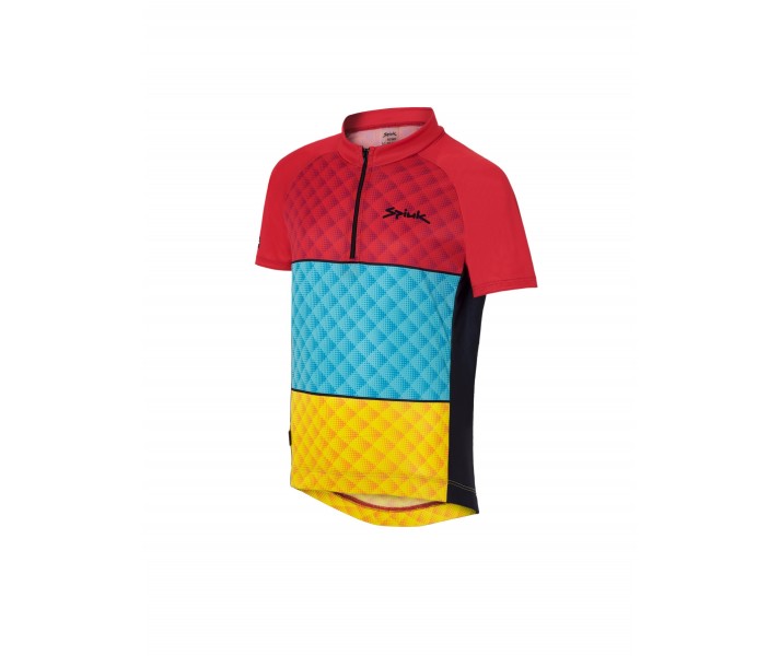 Maillot Spiuk M/C Anatomic K Niño Multicolor