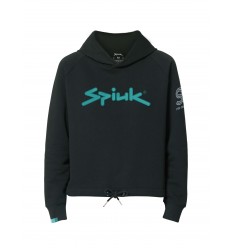 Sudadera Con Capucha Spiuk Sc Community Mujer Negro