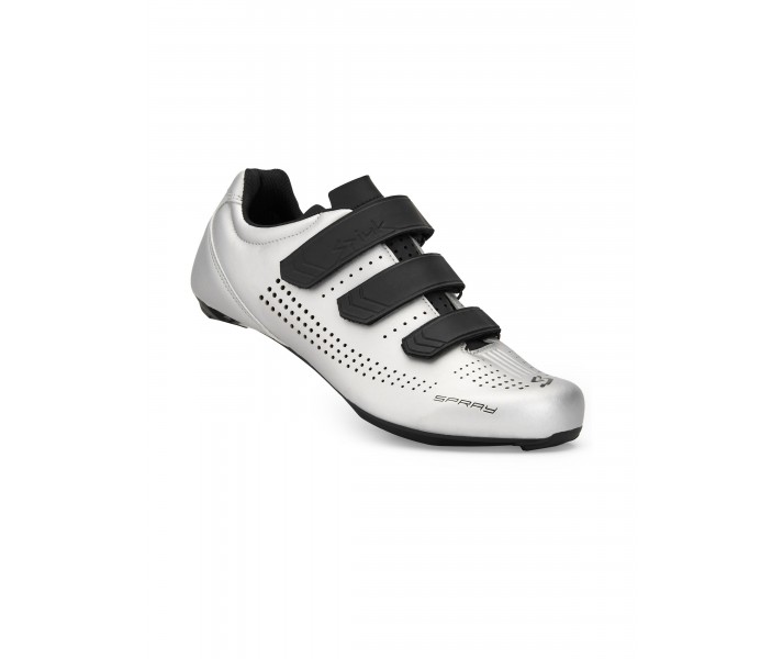 Zapatillas Spiuk Spray Road Unisex Plata/Negro