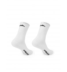 Calcetines Spiuk Pack 2 Uds. Anatomic Medio Largo Unisex Blanco