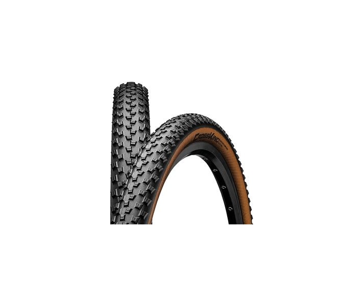 Cubierta Continental Cross-King 27.5x2.20 Protection TR Negro/Marrón