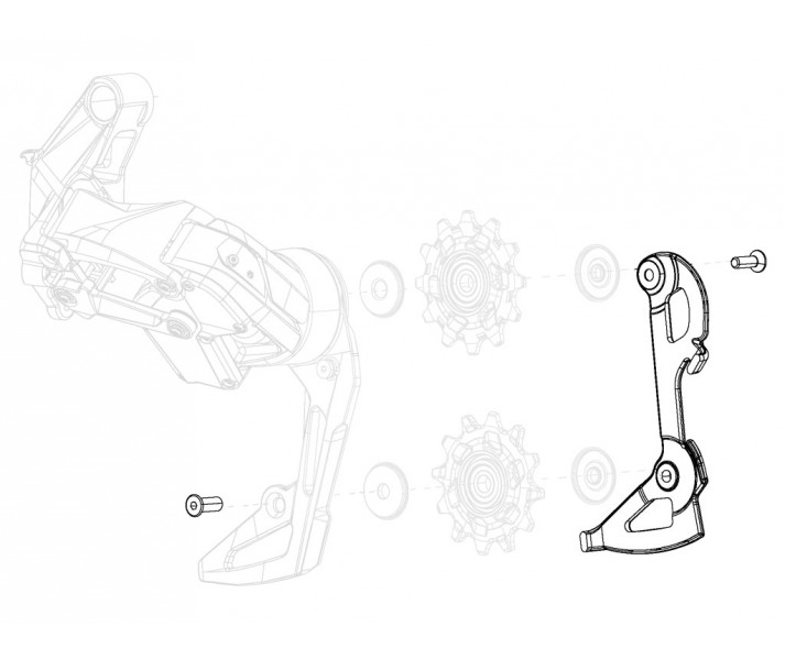 Caja Interna Cambio Sram Force/Rival XPLR eTap AXS