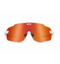 Gafas KOO Supernova Blanco-Rojo Lente Rojo