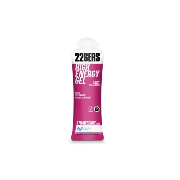 Gel 226ERS High Energy 76g Sabor Salty Fresa -1 UNIDAD
