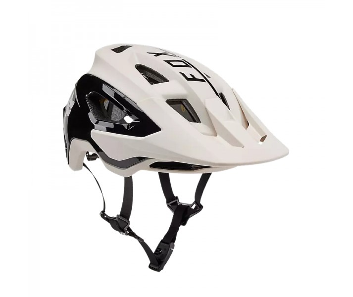 Casco Fox Speedframe Pro Blocked Blanco Vintage